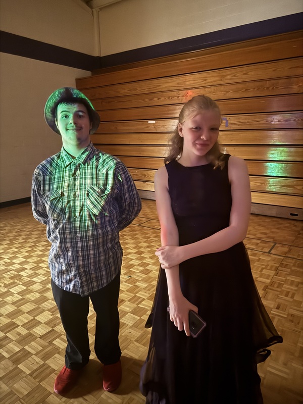 Homecoming Dance Students
