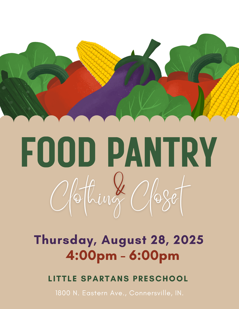Colorful Food Drive Flyer