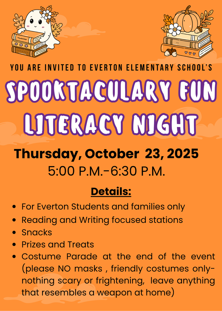 Literacy Night Invitation