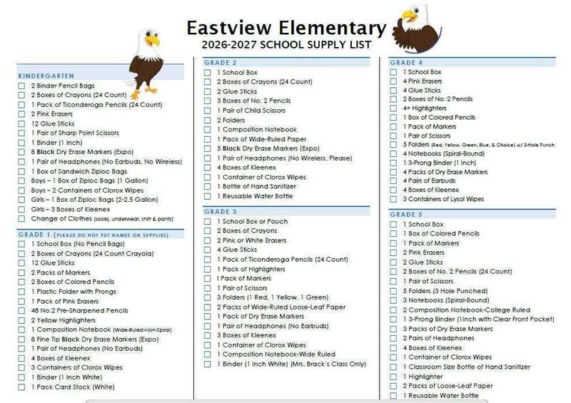Eastview Supplies