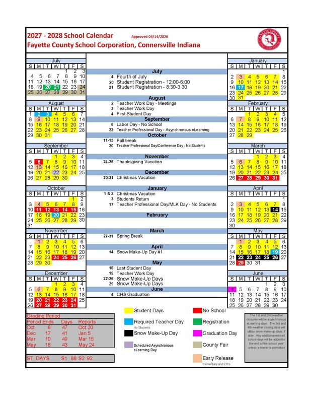 FCSC 27-28 Calendar