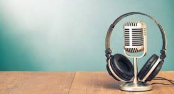 image of podcasting
