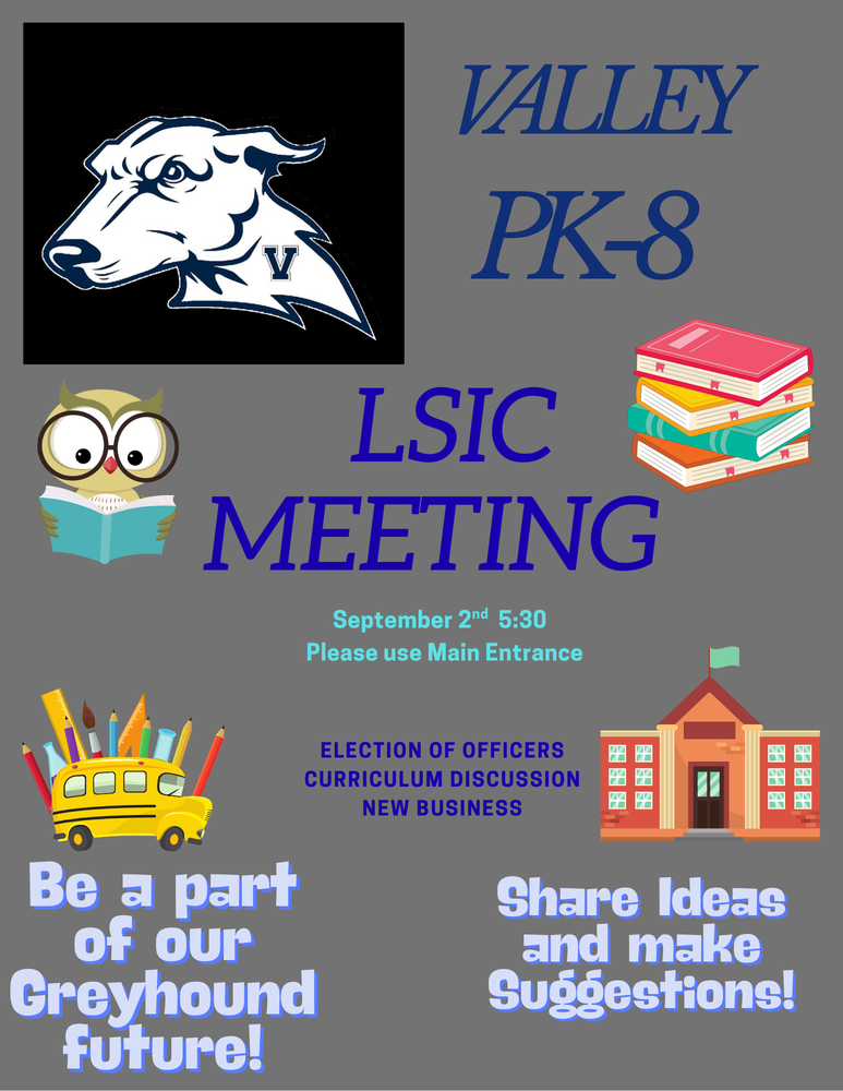 LSIC Meetin Sept. 2nd