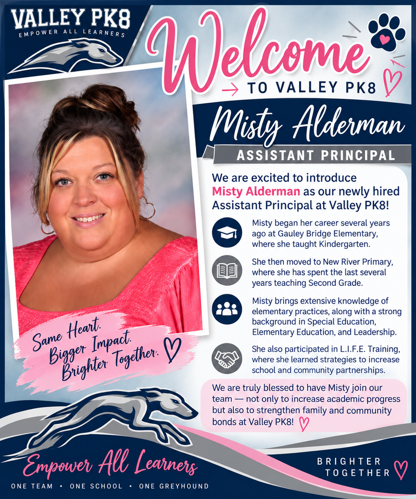 Introduction-Assistant Principal, Misty Alderman