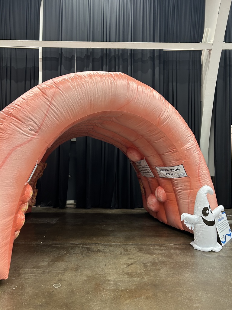 Career fair school entrance.