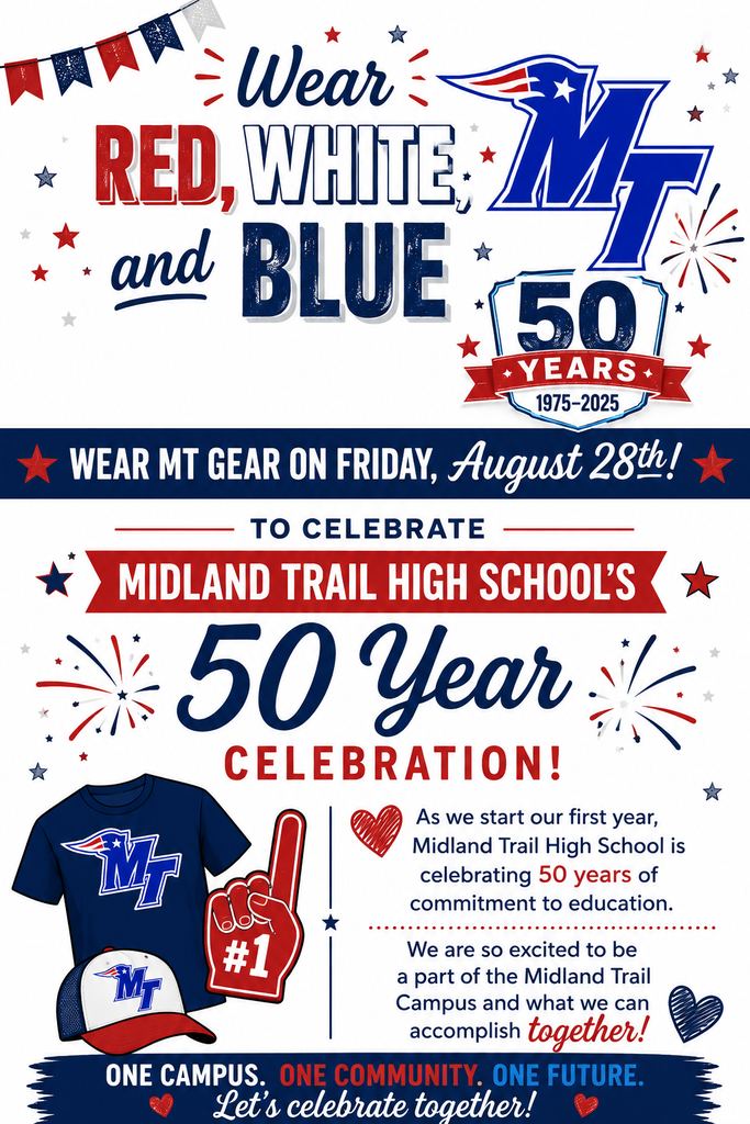 Wear red, white, and blue Friday, August 28th. 
