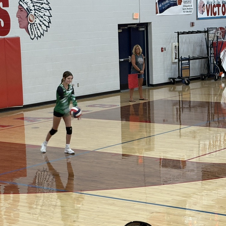 Rockets prepare to serve.