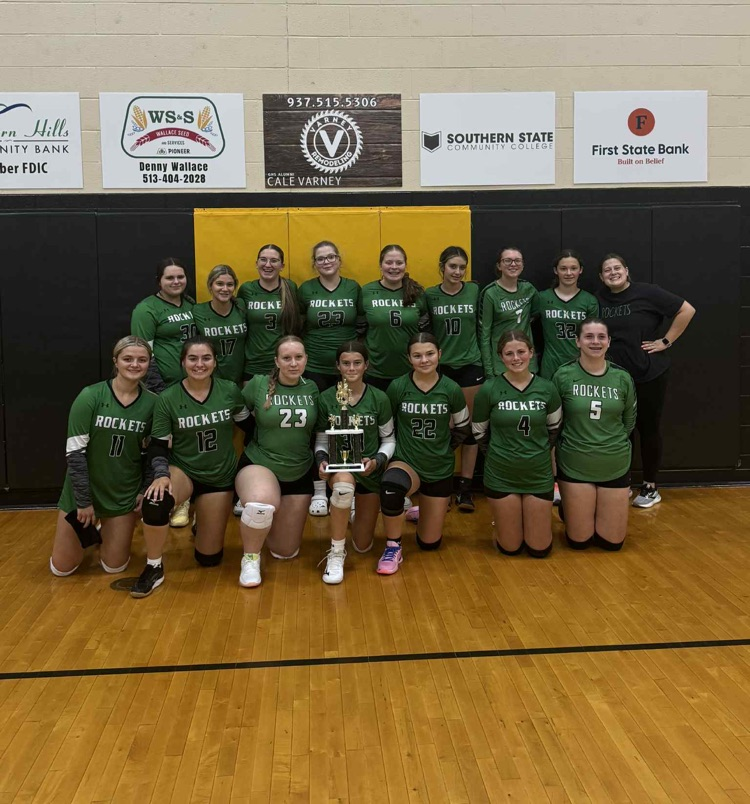 JV lady Rockets at Brown county invitational
