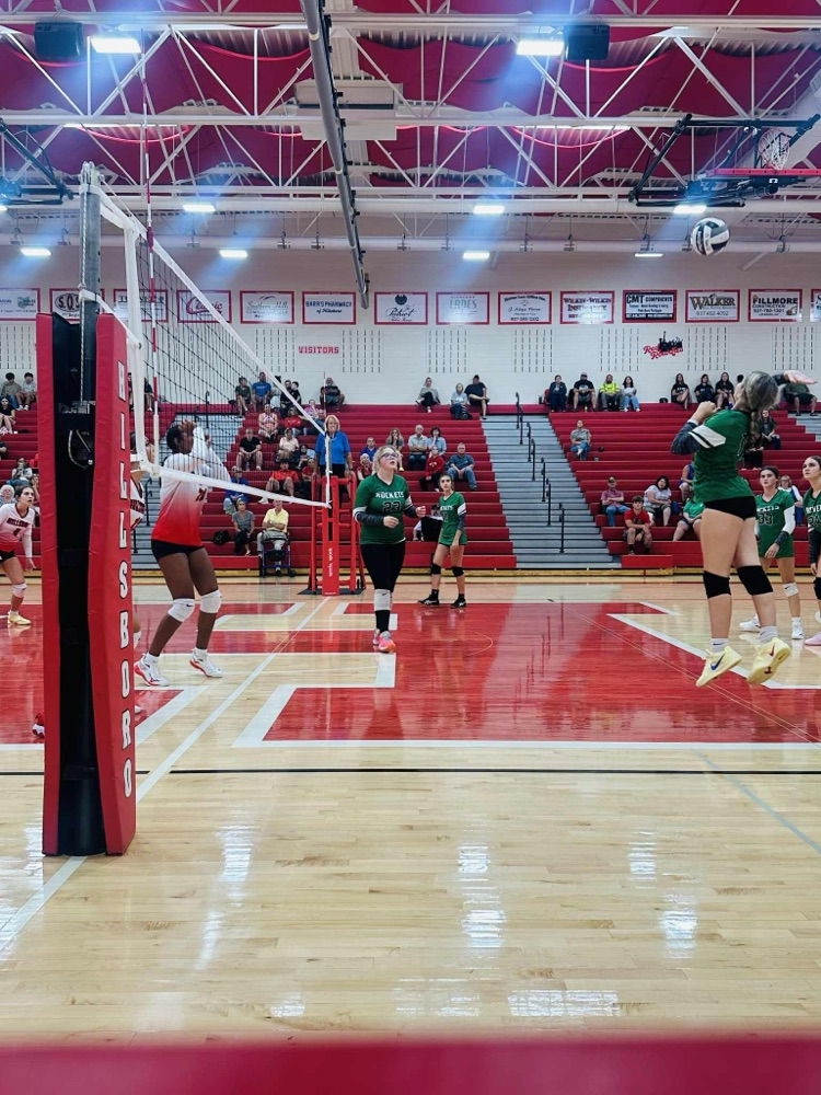 JV volleyball at Hillsboro