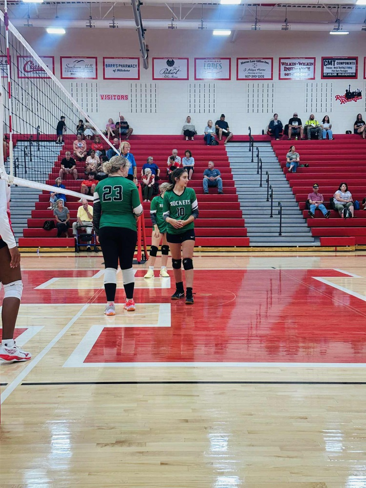 JV volleyball at Hillsboro