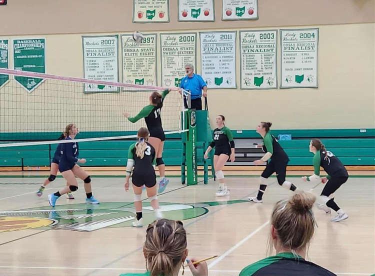 Varsity lady Rocket at Home versus Blanchester