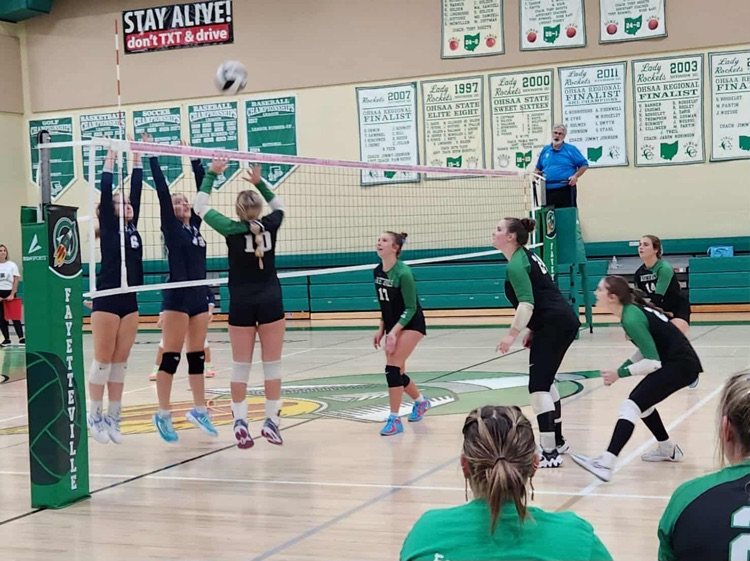 Varsity lady Rocket at Home versus Blanchester