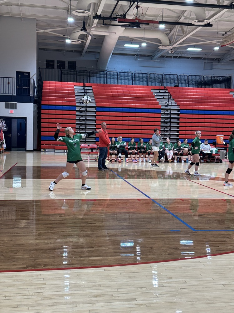 JV volleyball at Peebles