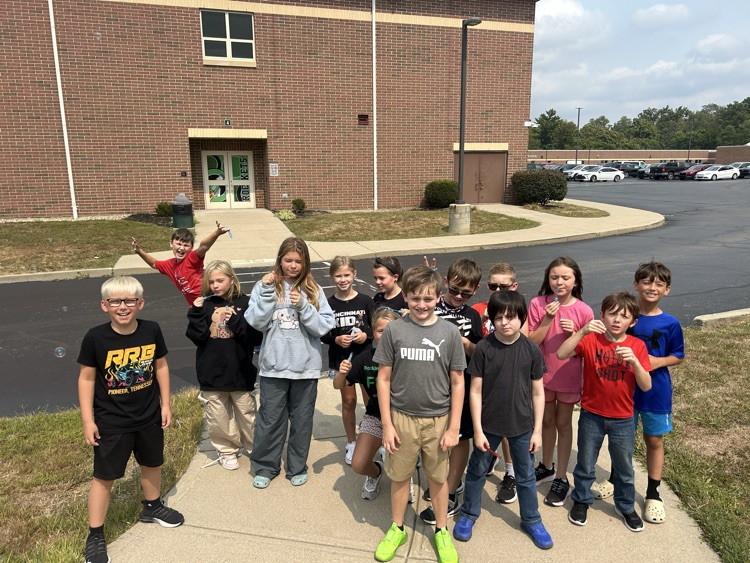 Mrs. Douglasโs class enjoyed the walk-a-thin Friday!