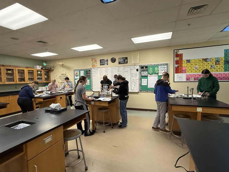 Mrs. Crawford,โs science lab