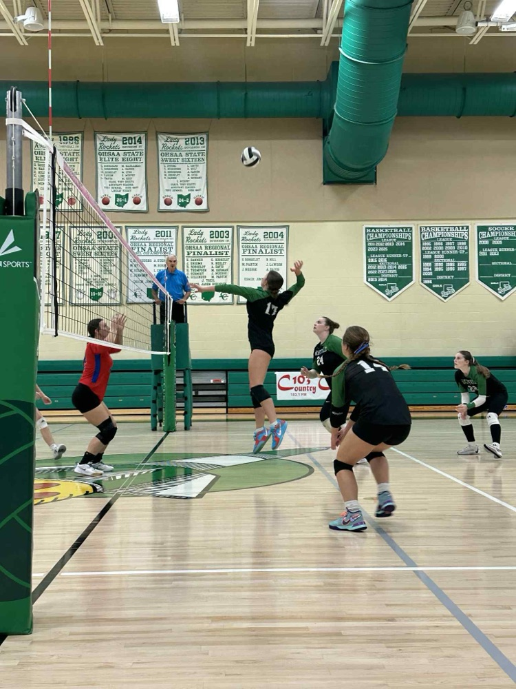 Varsity Lady Rockets vs Peebles
