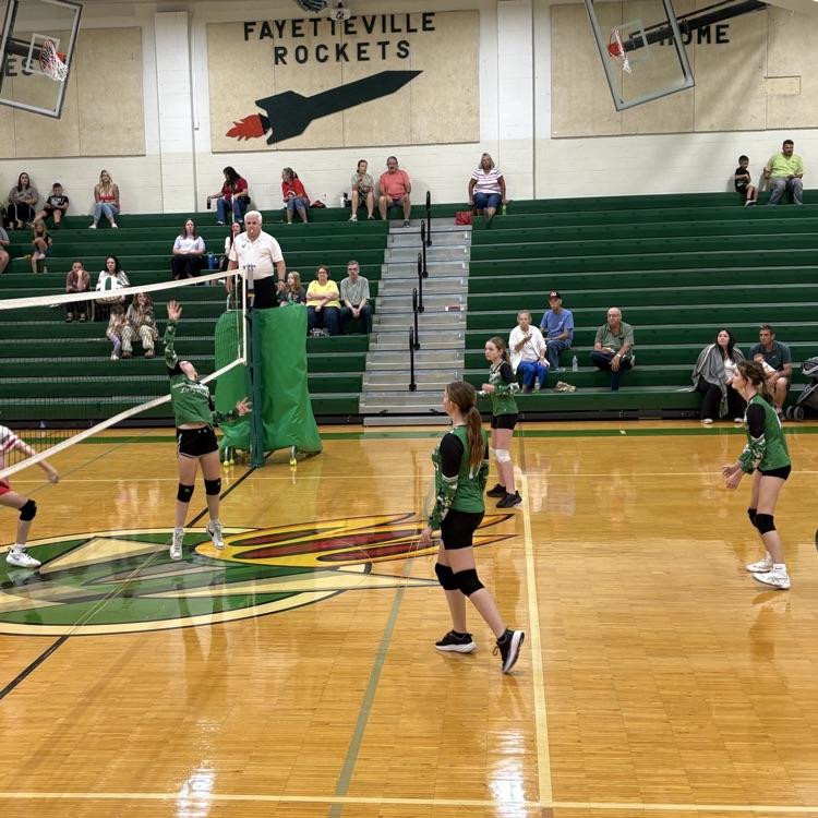 Rockets tip the ball over the net