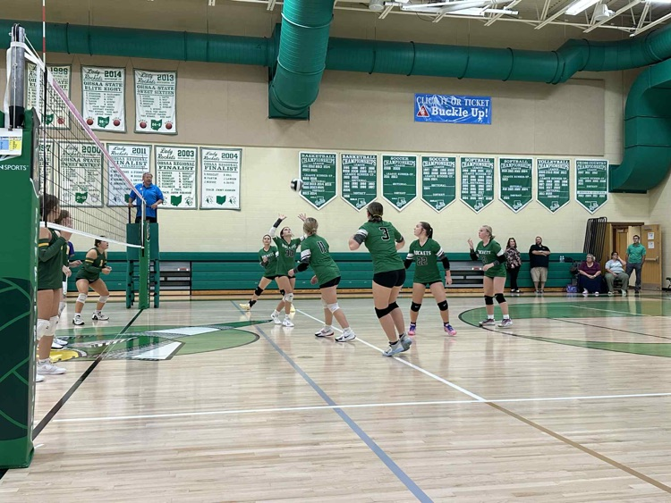 JV Lady Rockets versus North Adams