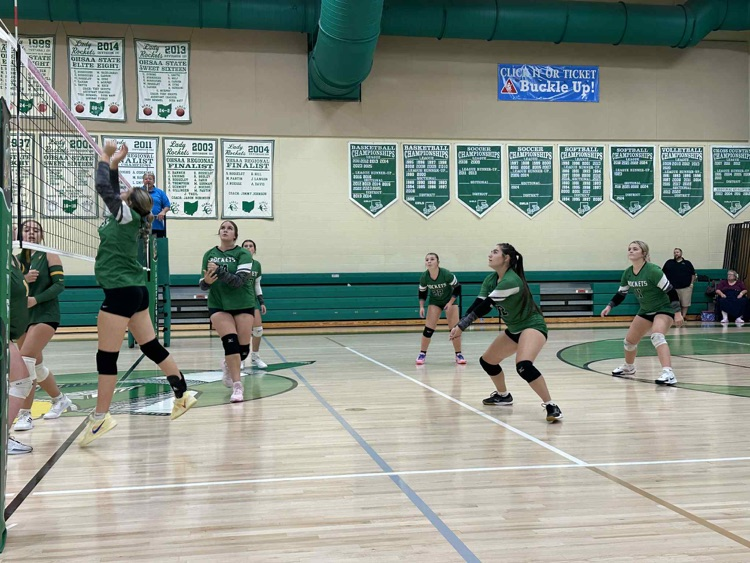 JV Lady Rockets versus North Adams