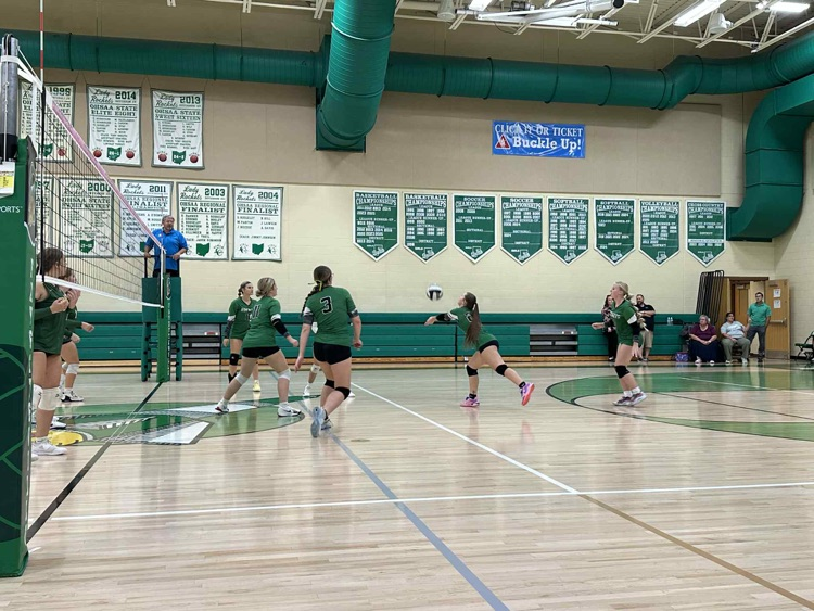 JV Lady Rockets versus North Adams