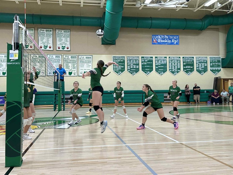 JV Lady Rockets versus North Adams