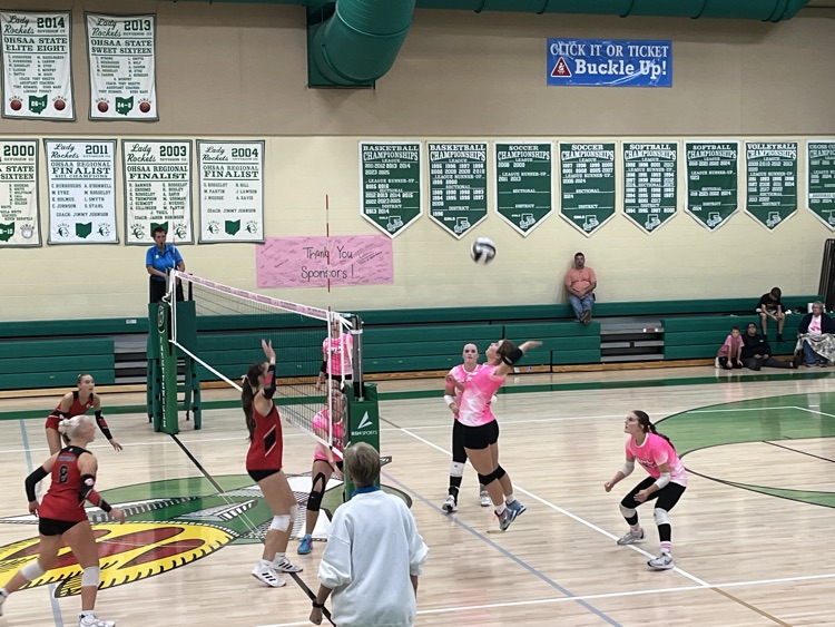 Varsity Lady Rockets versus Fairfield