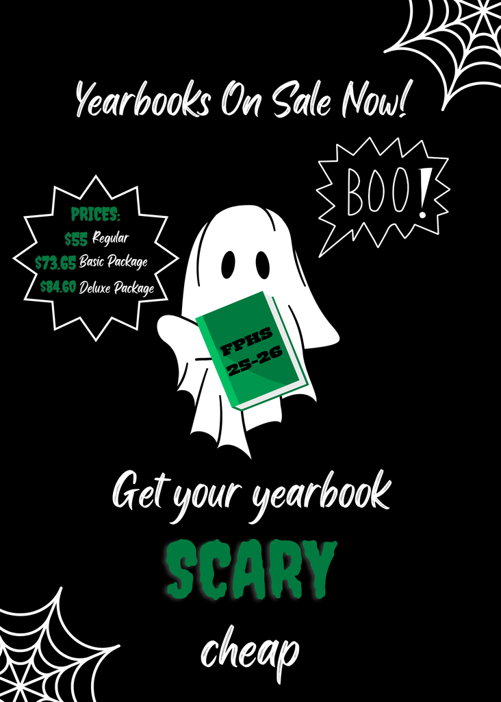 Scary Yearbooik Sale: $55 dollars per book; click on link to purchase