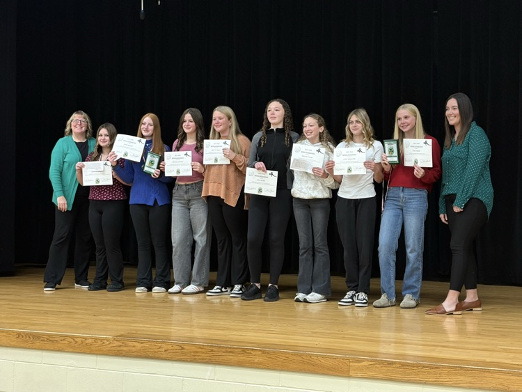 8th grade Volleyball team