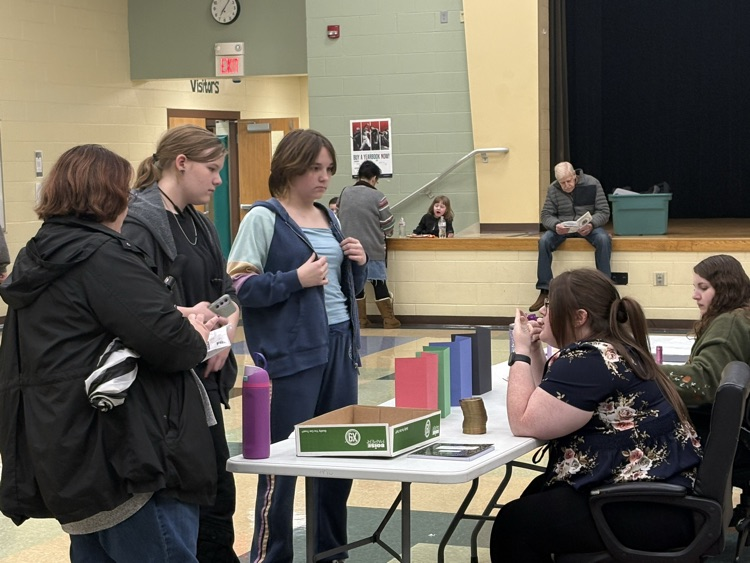 Students learning about light