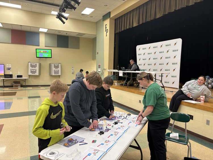 Students learning about electricity