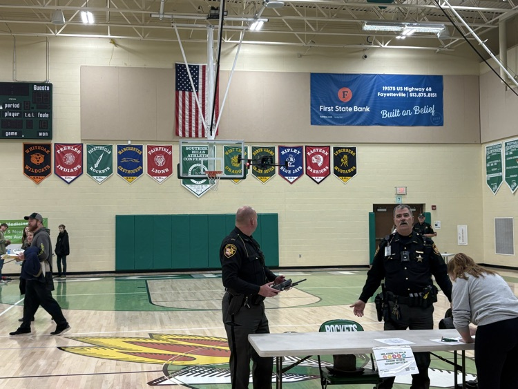 Sheriffโs officers flying their drone