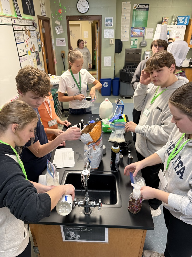 getting the ingredients together