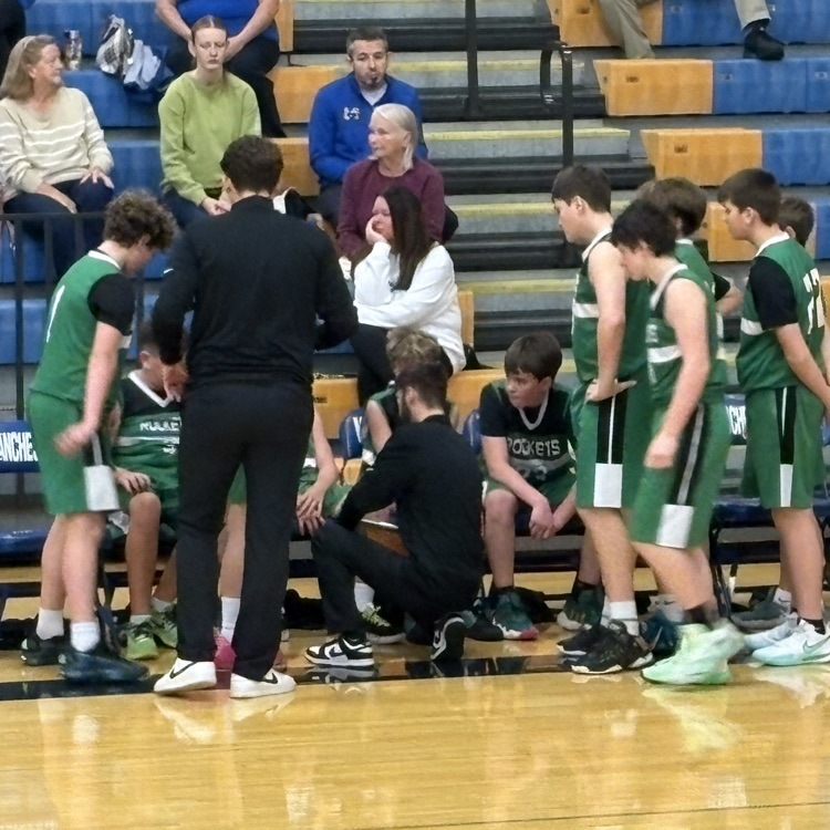 Rockets in the huddle.
