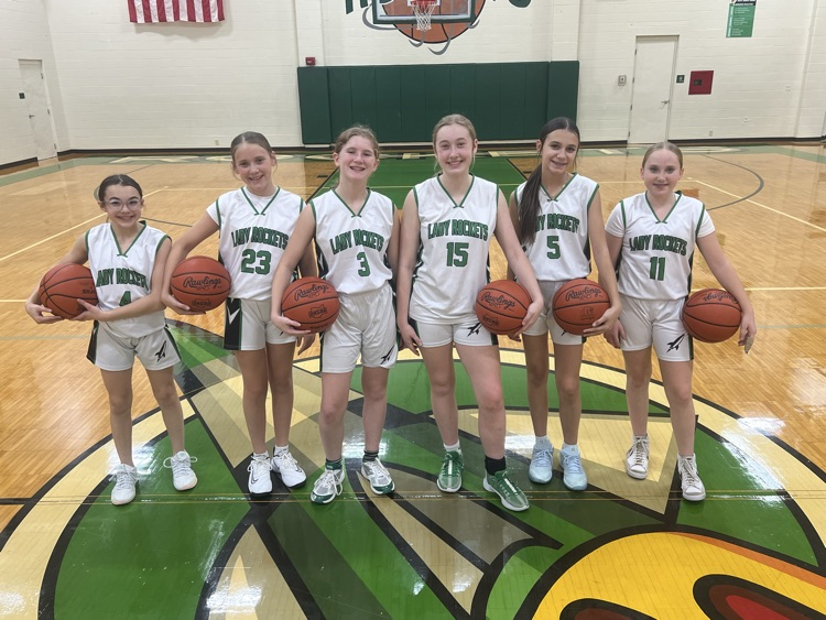 7th Grade girls home tonight at 5:30