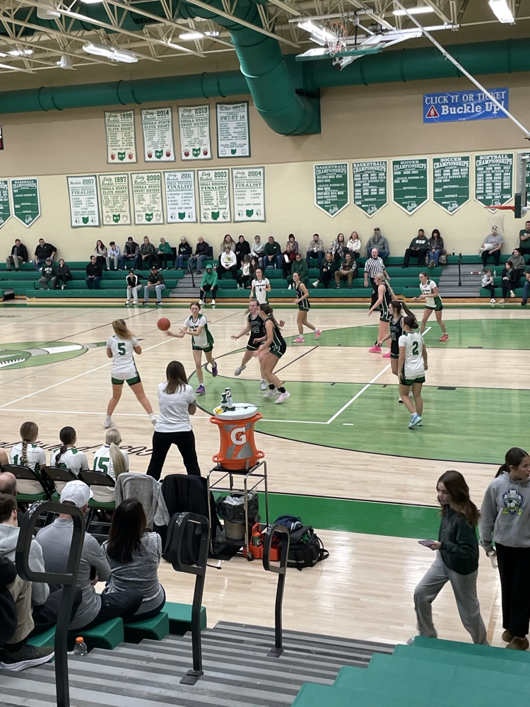 Our lady Rockets played hard and well tonight