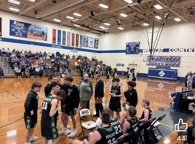 Road game tonight 🚀🏀