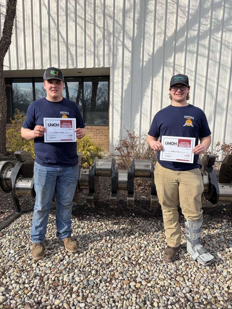 Wyatt wolfer and Landon Huber