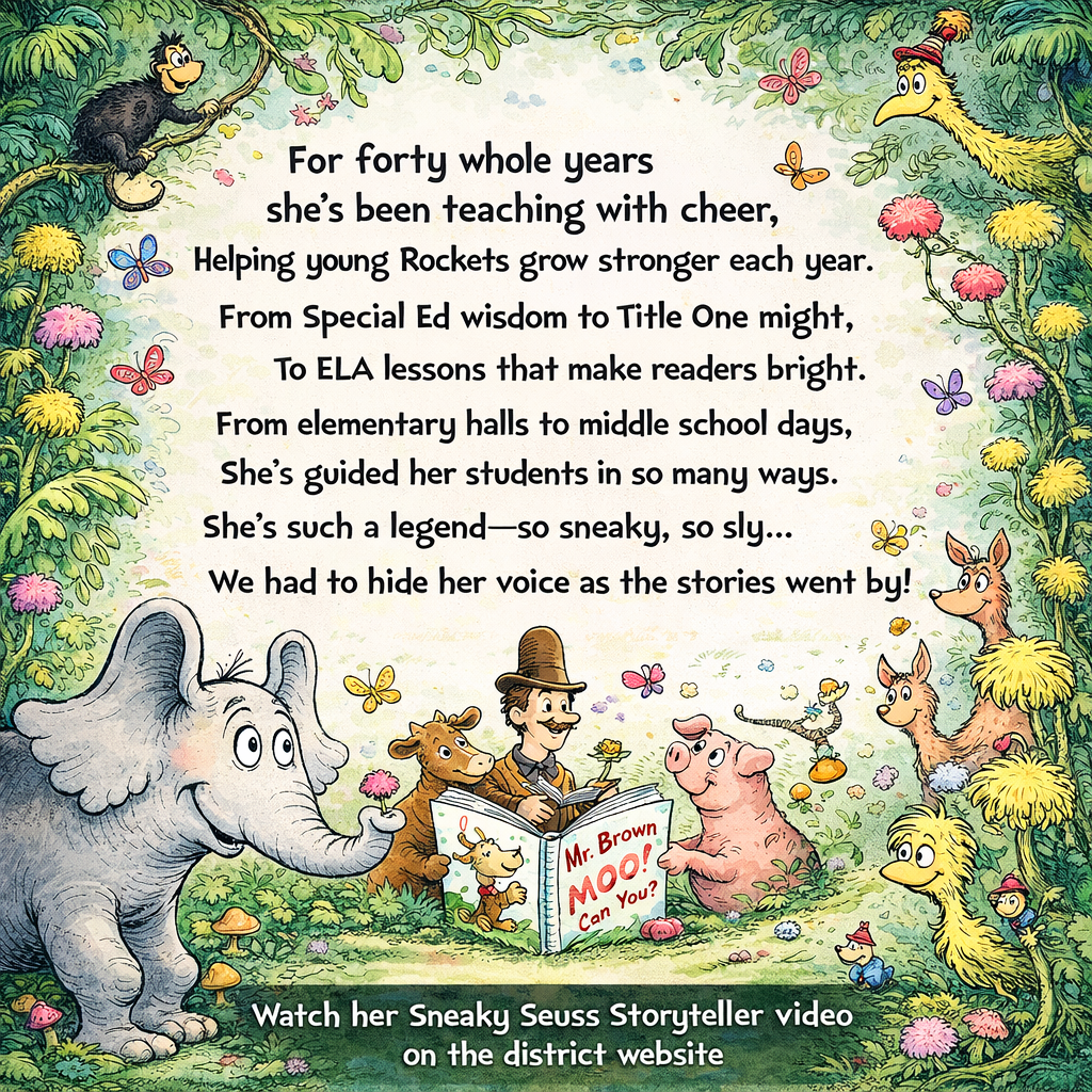 Sneaky Seuss - March 16