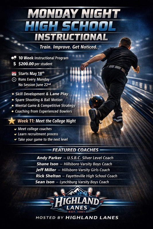 bowling flyer