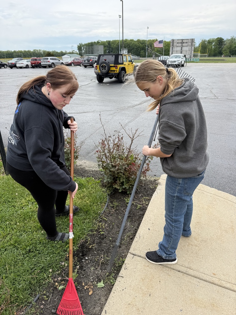 Rake up all the trimmings