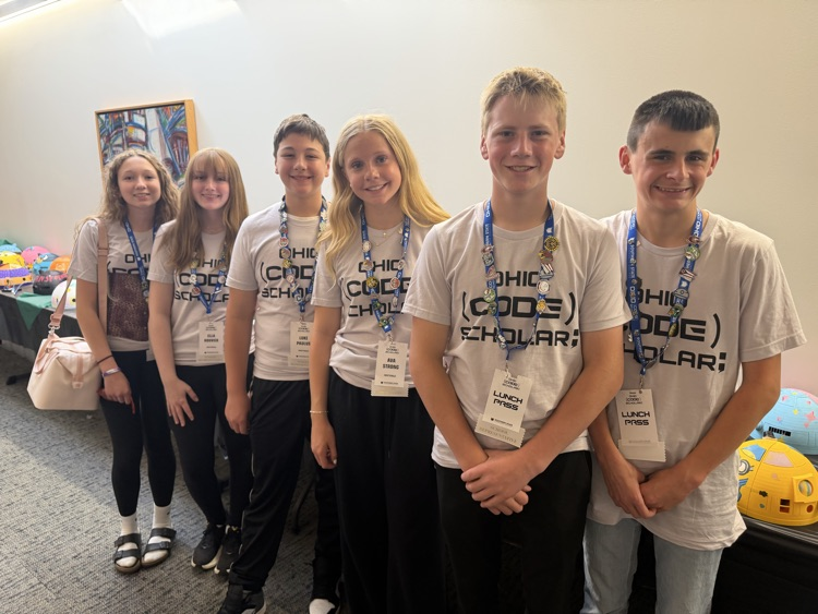 Ohio Code Scholar table ambassadors