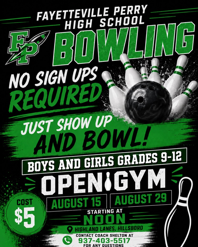 bowling open gym