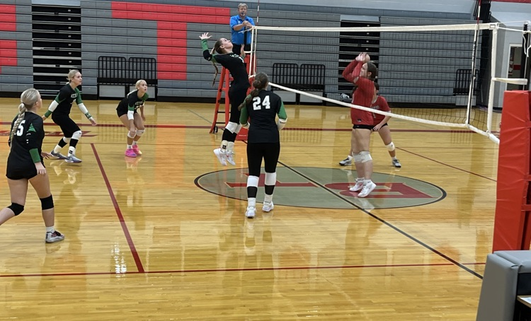 varsity volleyball Murphy, at Bethel