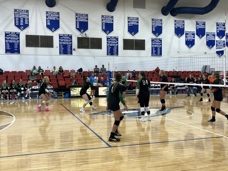 varsity Lady Rockets at Ripley
