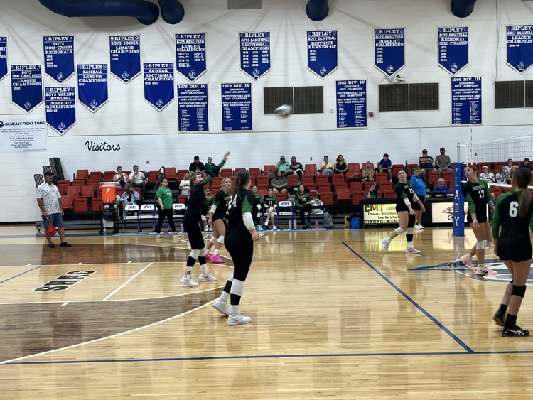 varsity Lady Rockets at Ripley