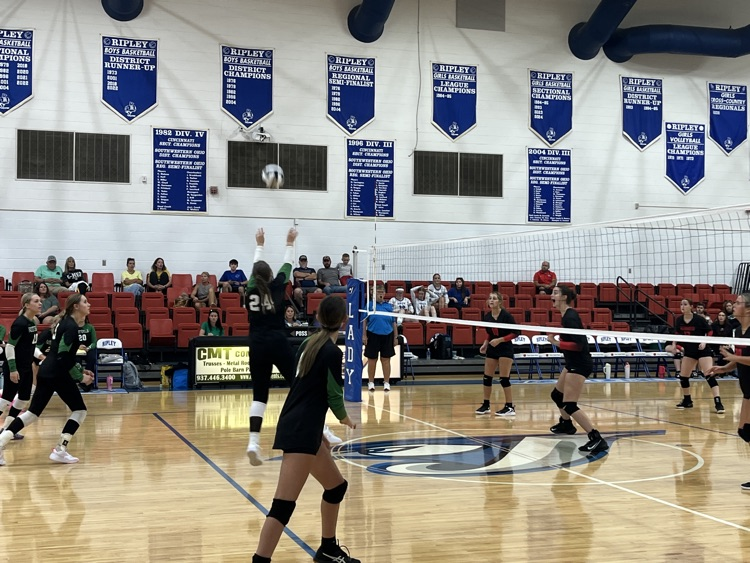 varsity Lady Rockets at Ripley