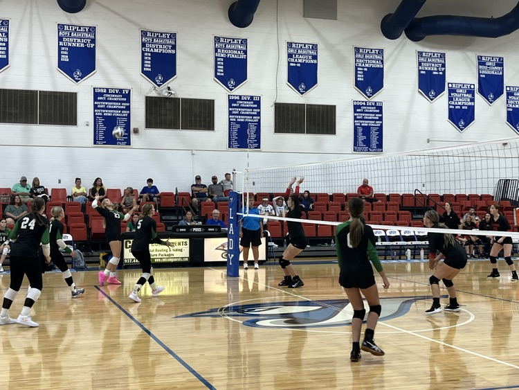 varsity Lady Rockets at Ripley