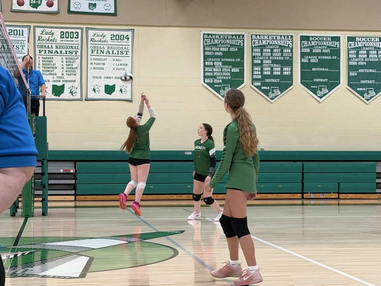 JV lady rockets vs Fairfield 