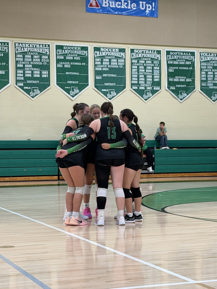 varsity lady rockets vs Fairfield 