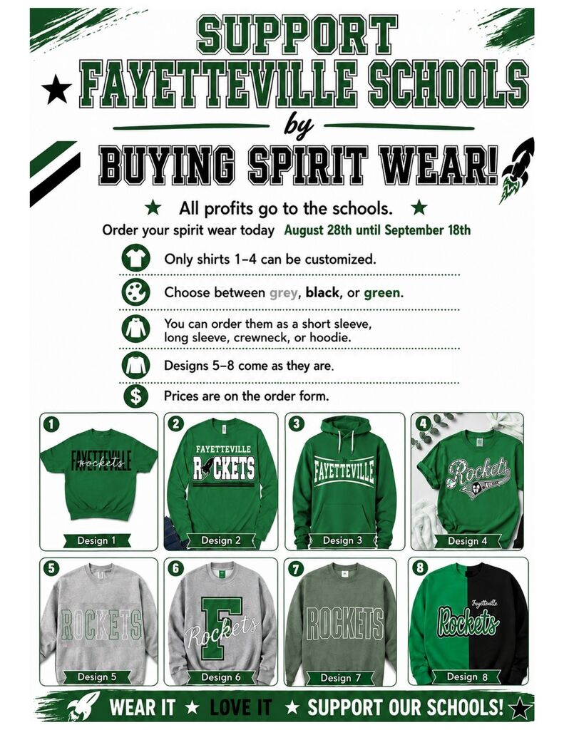 Booster Spirit Wear
